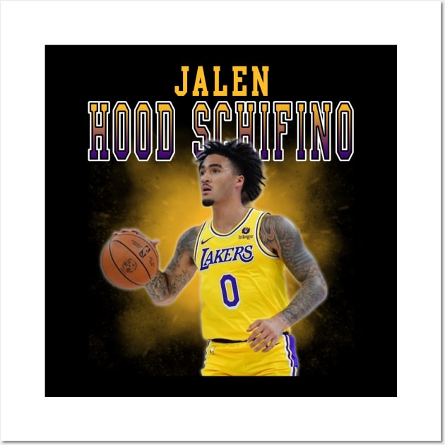 Jalen Hood Schifino Wall Art by Bojes Art